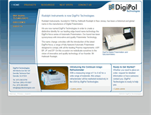Tablet Screenshot of digipoltechnologies.com